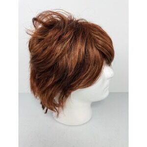 Viva Rhapsody Collection Auburn Wig Synthetic Layered Short Hairpiece - BL